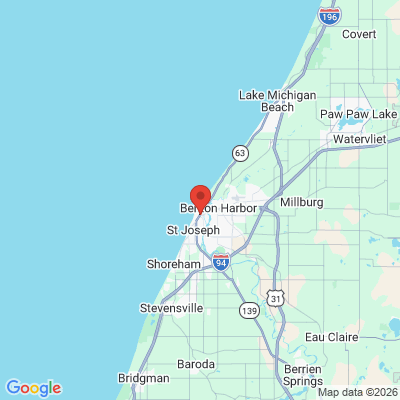 Map to  office in Saint Joseph, MI