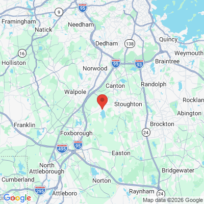 Map to  office in Sharon, MA