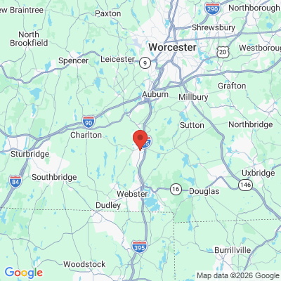 Map to  office in Oxford, MA