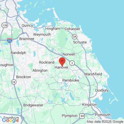 Map to  office in Hanover, MA