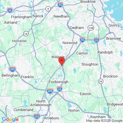Map to  office in Sharon, MA