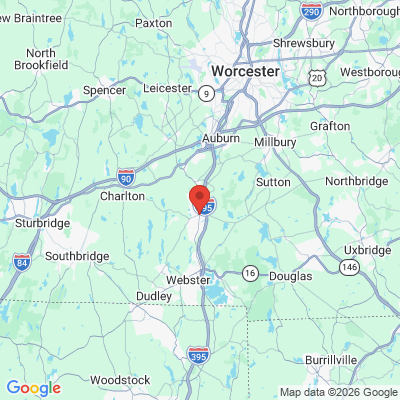 Map to  office in Oxford, MA