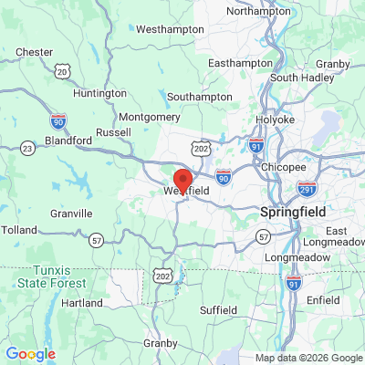 Map to  office in Westfield, MA