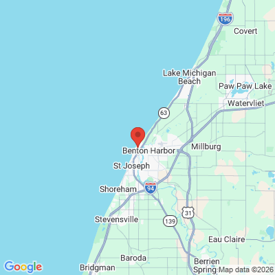 Map to  office in Saint Joseph, MI