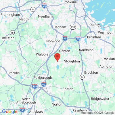 Map to  office in Sharon, MA