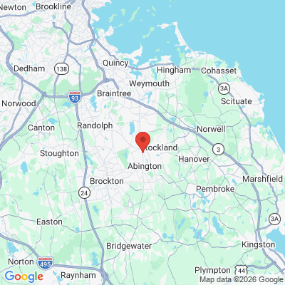 Map to  office in Abington, MA
