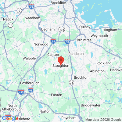Map to  office in Stoughton, MA