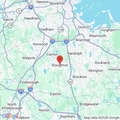 Map to  office in Stoughton, MA