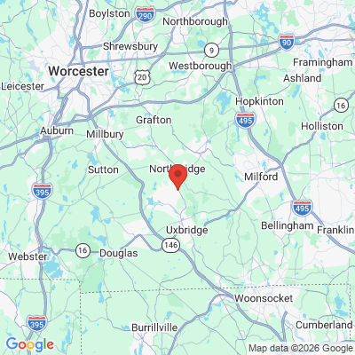 Map to  office in Whitinsville, MA