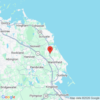 Map to  office in Marshfield, MA