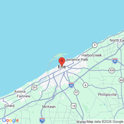 Map to  office in Erie, PA