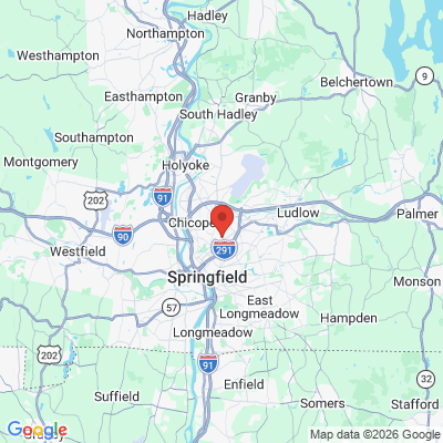 Map to  office in Springfield, MA