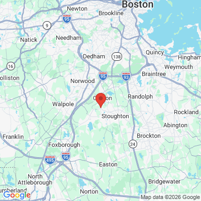 Map to  office in Sharon, MA