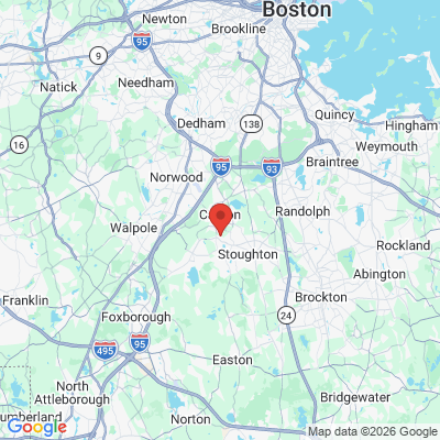 Map to  office in Canton, MA