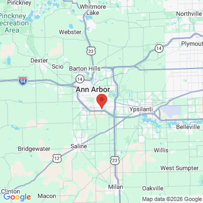Map to  office in Ann Arbor, MI