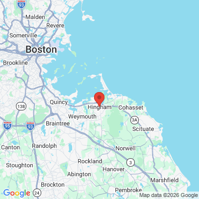 Map to  office in Hingham, MA