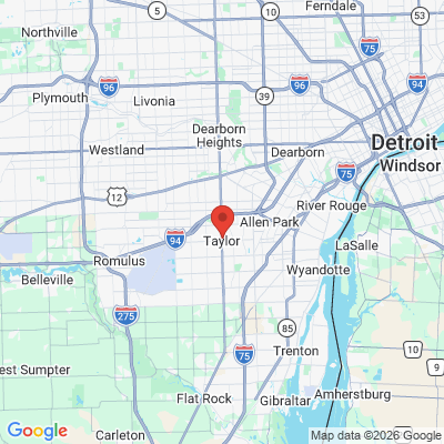 Map to  office in Taylor, MI