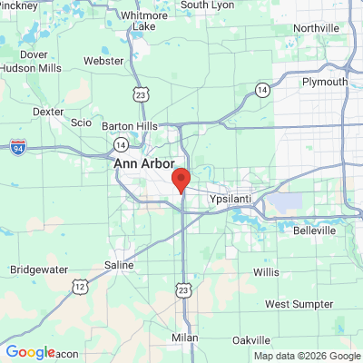 Map to  office in Ann Arbor, MI