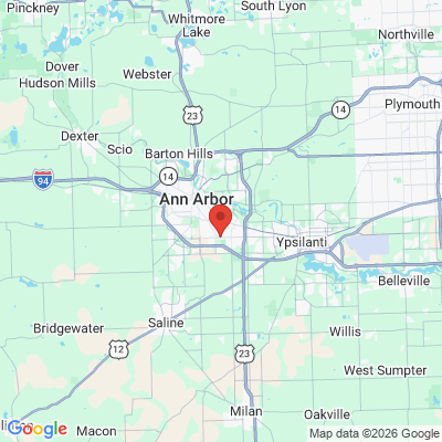 Map to  office in Ann Arbor, MI