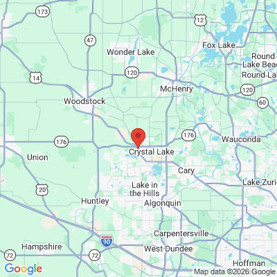 Map to  office in Crystal Lake, IL