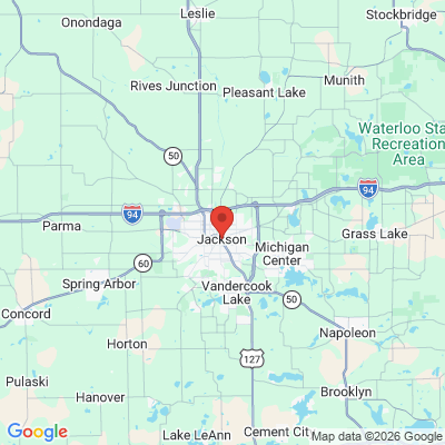 Map to  office in Jackson, MI