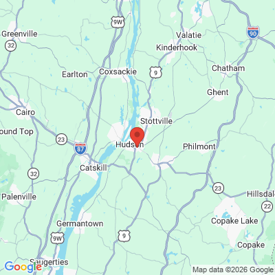 Map to  office in Hudson, NY