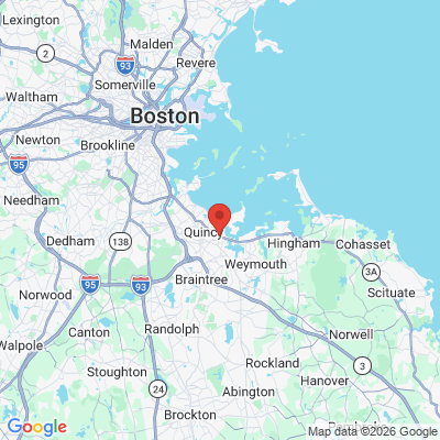 Map to  office in Quincy, MA