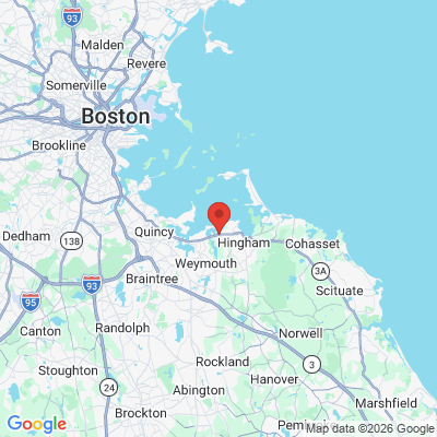 Map to  office in Hingham, MA