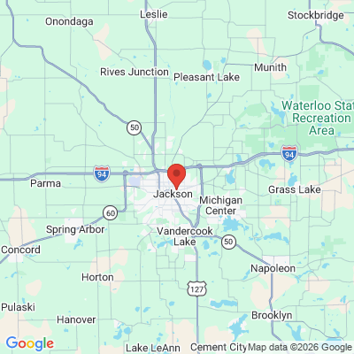 Map to  office in Jackson, MI