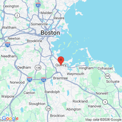 Map to  office in Quincy, MA
