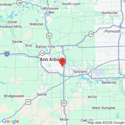 Map to  office in Ann Arbor, MI