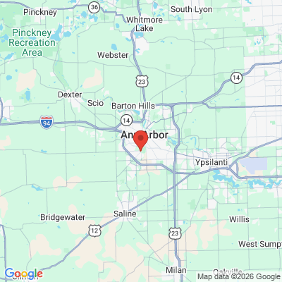 Map to  office in Ann Arbor, MI