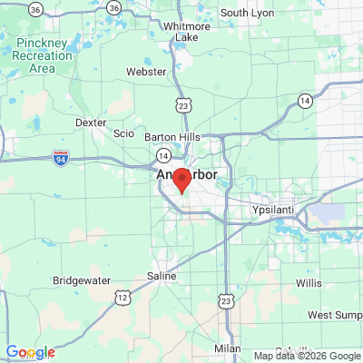 Map to  office in Ann Arbor, MI