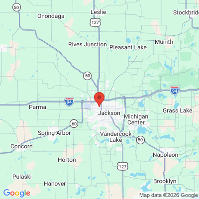 Map to  office in Jackson, MI