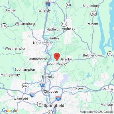 Map to  office in South Hadley, MA