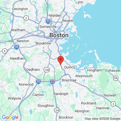 Map to  office in Milton, MA