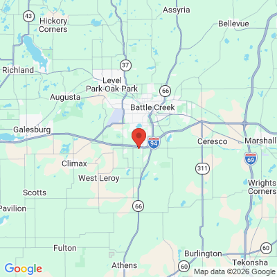 Map to  office in Battle Creek, MI