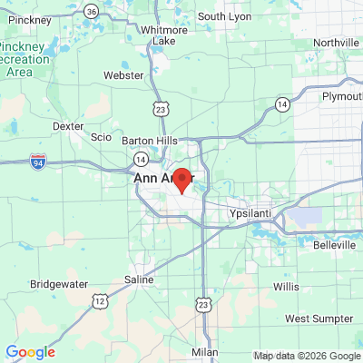 Map to  office in Ann Arbor, MI