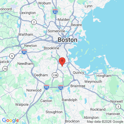 Map to  office in Mattapan, MA