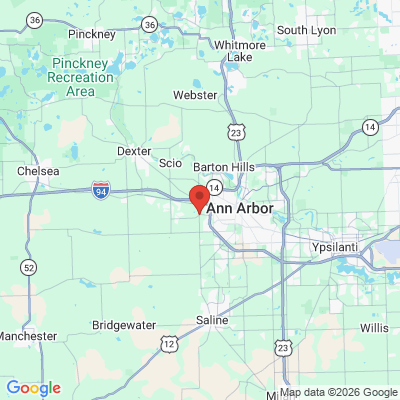 Map to  office in Ann Arbor, MI