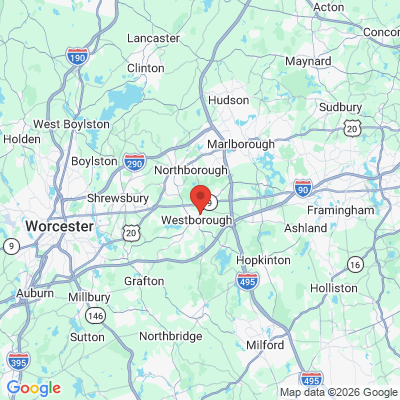 Map to  office in Westborough, MA