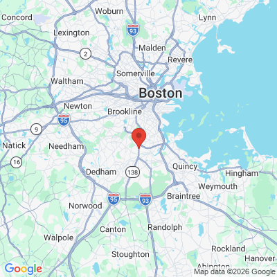 Map to  office in Mattapan, MA