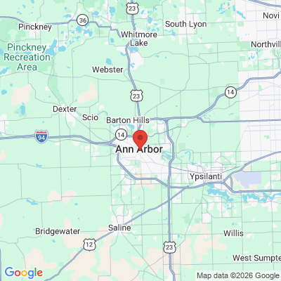 Map to  office in Ann Arbor, MI