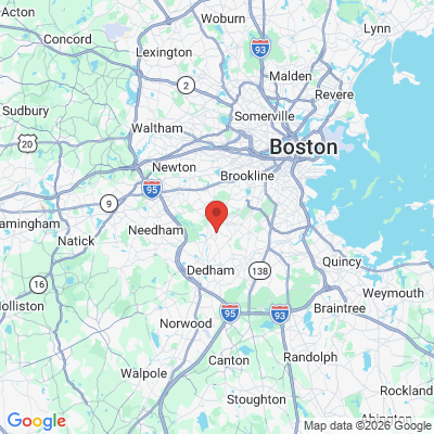 Map to  office in West Roxbury, MA