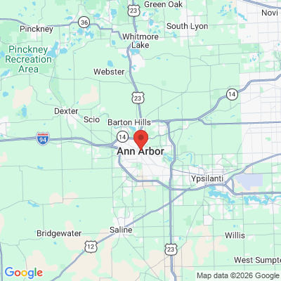 Map to  office in Ann Arbor, MI
