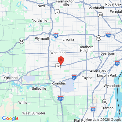 Map to  office in Wayne, MI