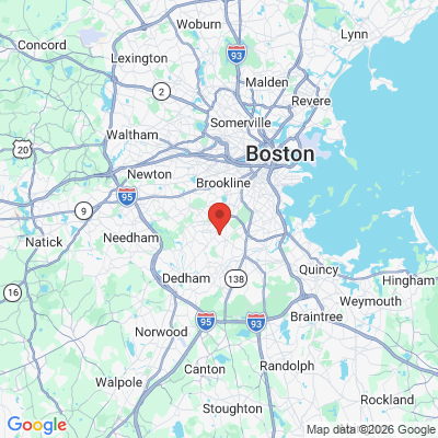 Map to  office in Roslindale, MA