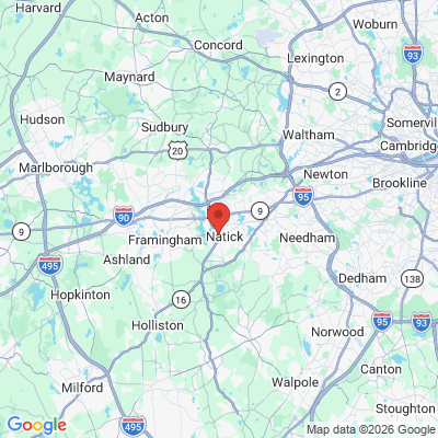Map to  office in Natick, MA