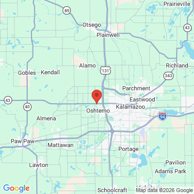 Map to  office in Midwest Family Dental Care