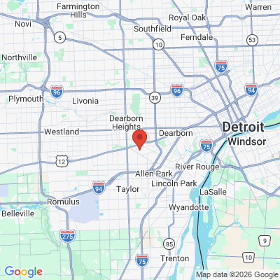 Map to  office in Dearborn, MI